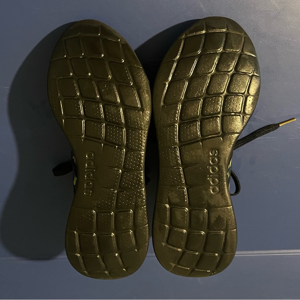 Adidas Black and Pink Cloudfoam Sneakers - Picture 10 of 12